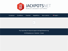 Tablet Screenshot of jackpots.net